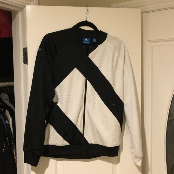 adidas Other - Adidas black & white zip-up jacket adidas Other - Adidas black & white zip-up jacket
